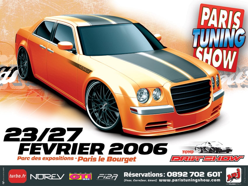 Affiche du Paris Tuning Show