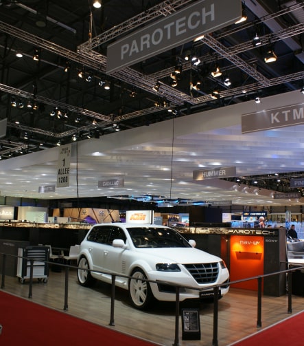 Parotech au salon de Genève, Hall 1